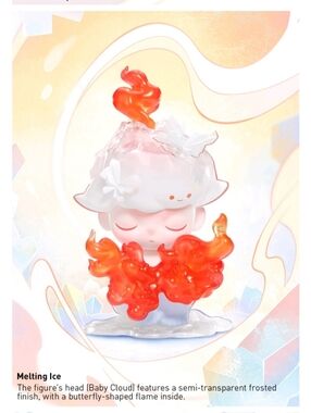 POP MART Dimoo Shapes In Nature- Melting Ice